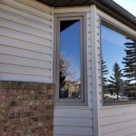 newly installed bay windows in Calgary, Alberta